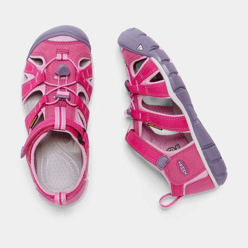 Keen Seacamp II Cnx Kids Sandals Rose Online Sale (7230-ZPAGO)